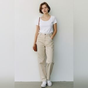 Ultra Flirt Juniors Halter Cute Cutout T-shirt Classic White Women's Small NWT